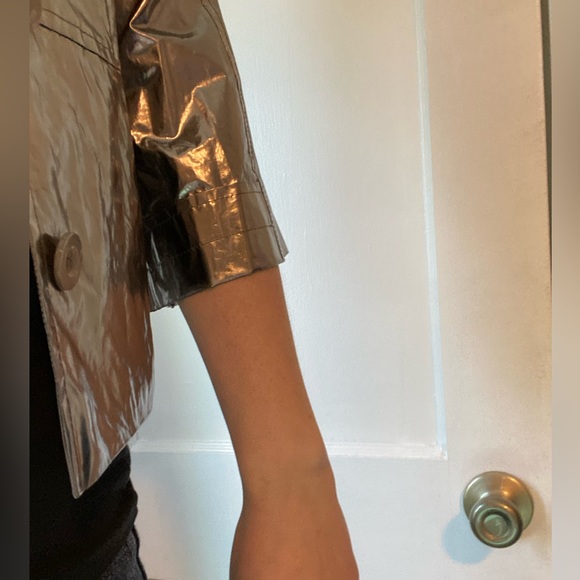 NWT Vintage Escada Silver Jacket fits like a medium/ large - Picture 6 of 16